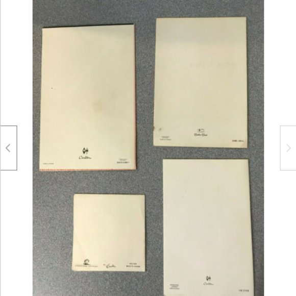 4 Vintage Used Greeting Cards 1950s Valentines Mother's Day Birthday Carlton - Picture 3 of 4